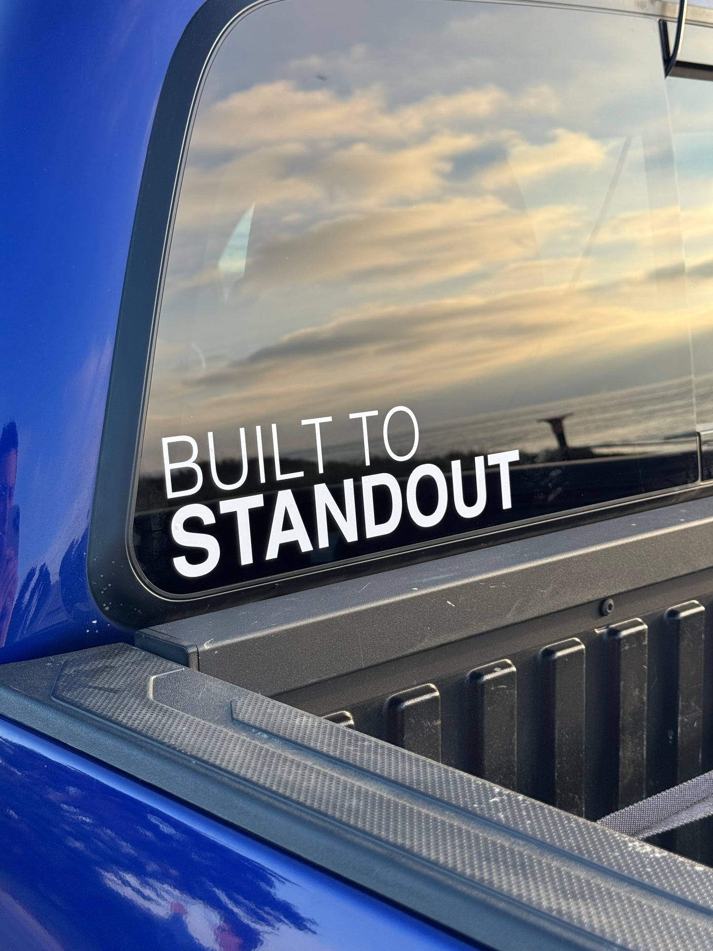 Build To Stand Out 12x3" Decal